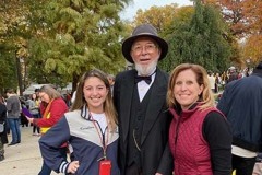 Founder's Weekend in 2019 with my mom and Asa Packer. Submitted by Maddie Kershner '23.