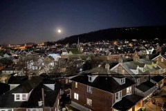 Bethlehem from Zoellner Parking Garage, January 2021. Submitted by Jason Dinh '21.